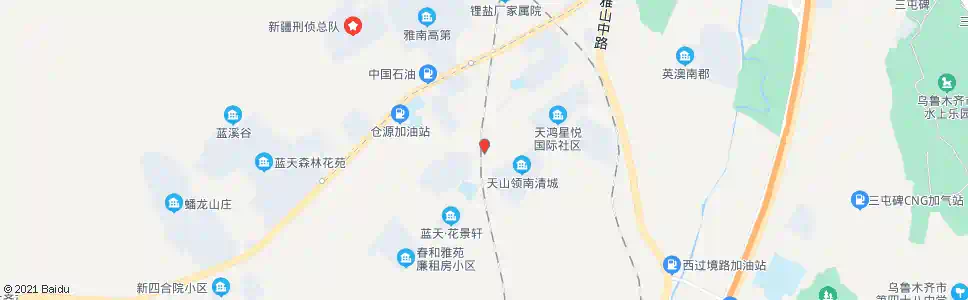 乌鲁木齐四十七小学_公交站地图_乌鲁木齐公交_妙搜公交查询2025