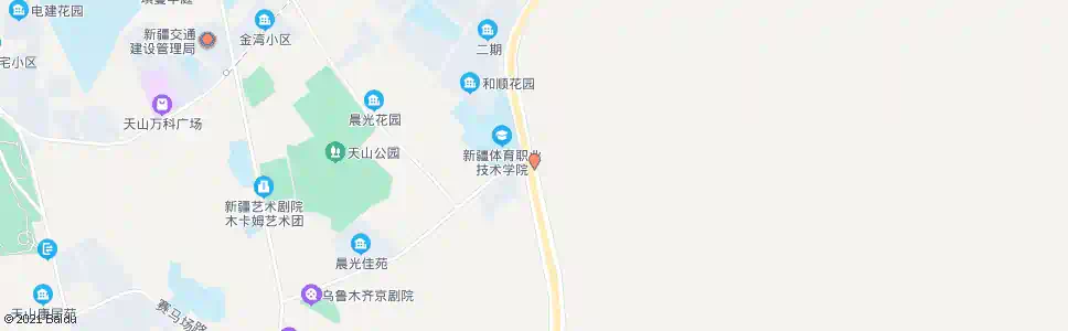 乌鲁木齐明华街路口_公交站地图_乌鲁木齐公交_妙搜公交查询2025