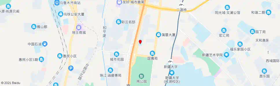 乌鲁木齐三十分部_公交站地图_乌鲁木齐公交_妙搜公交查询2025