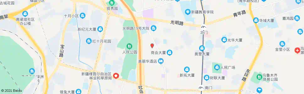 乌鲁木齐小西门_公交站地图_乌鲁木齐公交_妙搜公交查询2025