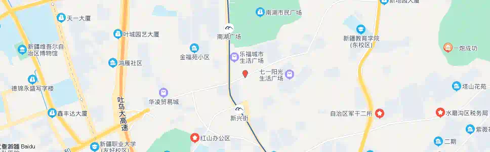 乌鲁木齐南大湖村_公交站地图_乌鲁木齐公交_妙搜公交查询2025
