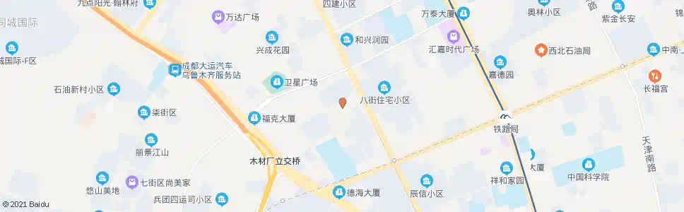 乌鲁木齐一建小区_公交站地图_乌鲁木齐公交_妙搜公交查询2025
