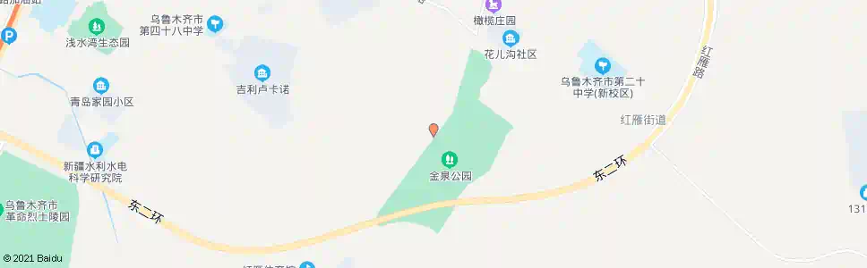 乌鲁木齐延安宾馆_公交站地图_乌鲁木齐公交_妙搜公交查询2025