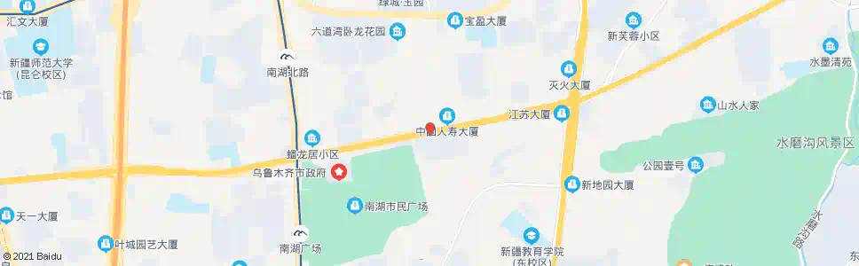 乌鲁木齐长青四队_公交站地图_乌鲁木齐公交_妙搜公交查询2025