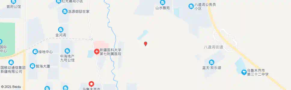 乌鲁木齐七道湾东街_公交站地图_乌鲁木齐公交_妙搜公交查询2025