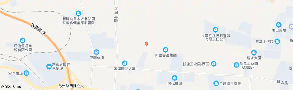 乌鲁木齐海鸿物流港_公交站地图_乌鲁木齐公交_妙搜公交查询2025