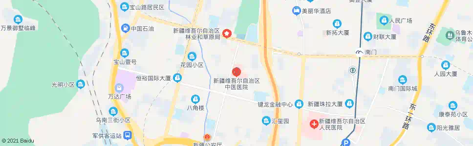 乌鲁木齐中医院_公交站地图_乌鲁木齐公交_妙搜公交查询2025