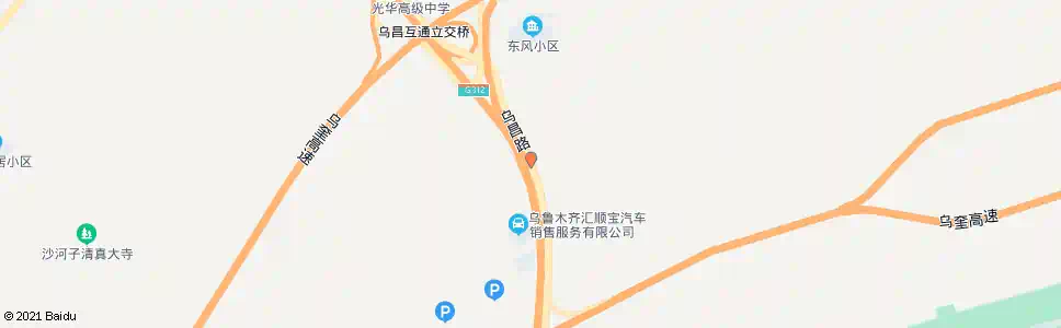 乌鲁木齐小地窝堡农场_公交站地图_乌鲁木齐公交_妙搜公交查询2025