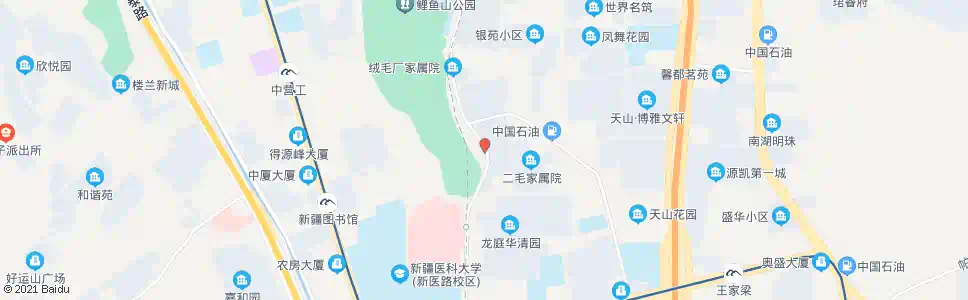 乌鲁木齐汇展园_公交站地图_乌鲁木齐公交_妙搜公交查询2025