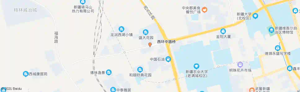 乌鲁木齐儿童村_公交站地图_乌鲁木齐公交_妙搜公交查询2025