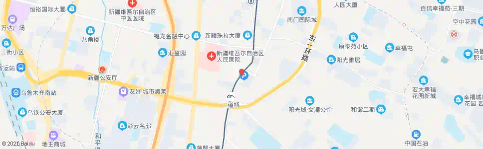 乌鲁木齐大巴扎_公交站地图_乌鲁木齐公交_妙搜公交查询2025