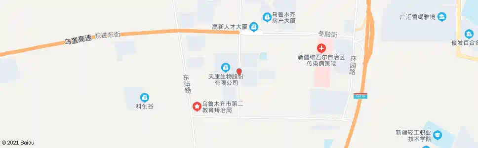 乌鲁木齐德蓝股份_公交站地图_乌鲁木齐公交_妙搜公交查询2025