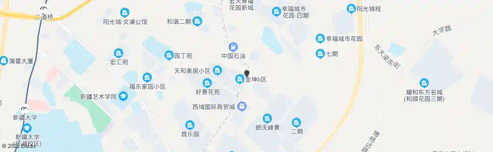 乌鲁木齐大湾_公交站地图_乌鲁木齐公交_妙搜公交查询2025