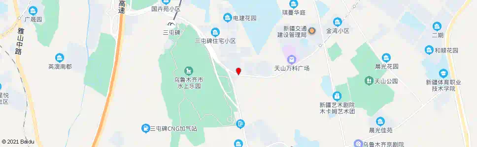 乌鲁木齐赛马场_公交站地图_乌鲁木齐公交_妙搜公交查询2025