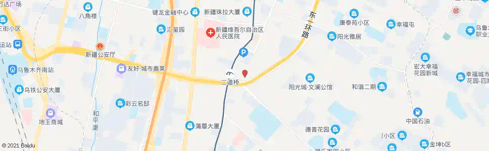 乌鲁木齐和平南路_公交站地图_乌鲁木齐公交_妙搜公交查询2025