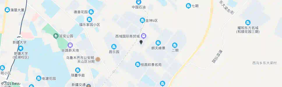 乌鲁木齐西域街路口_公交站地图_乌鲁木齐公交_妙搜公交查询2025