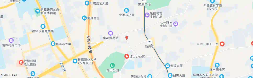 乌鲁木齐市建委_公交站地图_乌鲁木齐公交_妙搜公交查询2025