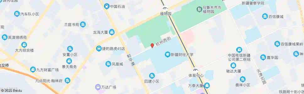 乌鲁木齐财院_公交站地图_乌鲁木齐公交_妙搜公交查询2025