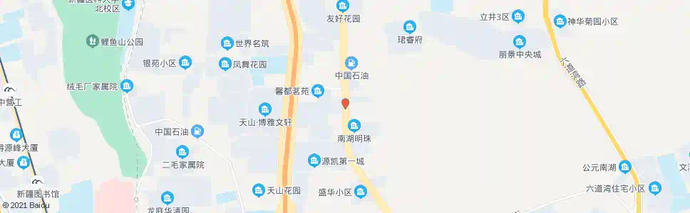 乌鲁木齐宏怡花园_公交站地图_乌鲁木齐公交_妙搜公交查询2025