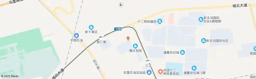 乌鲁木齐七三二四工厂_公交站地图_乌鲁木齐公交_妙搜公交查询2025