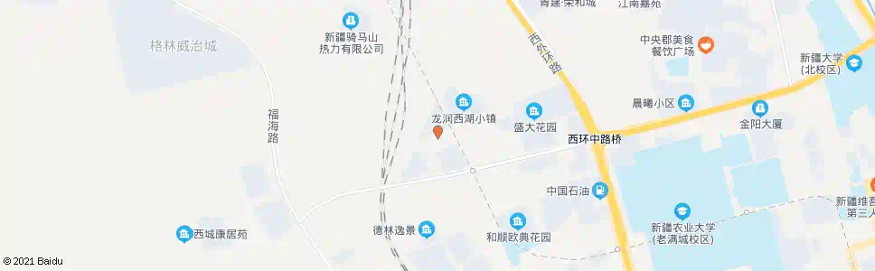 乌鲁木齐一大队_公交站地图_乌鲁木齐公交_妙搜公交查询2025