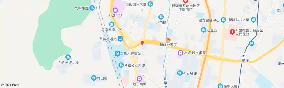 乌鲁木齐商贸城_公交站地图_乌鲁木齐公交_妙搜公交查询2025