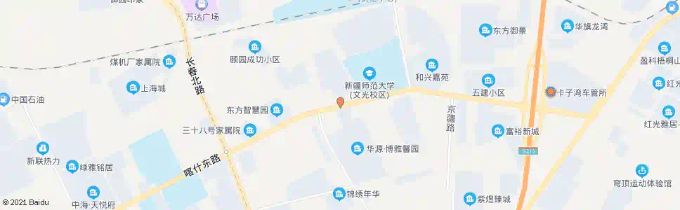 乌鲁木齐生药厂_公交站地图_乌鲁木齐公交_妙搜公交查询2025