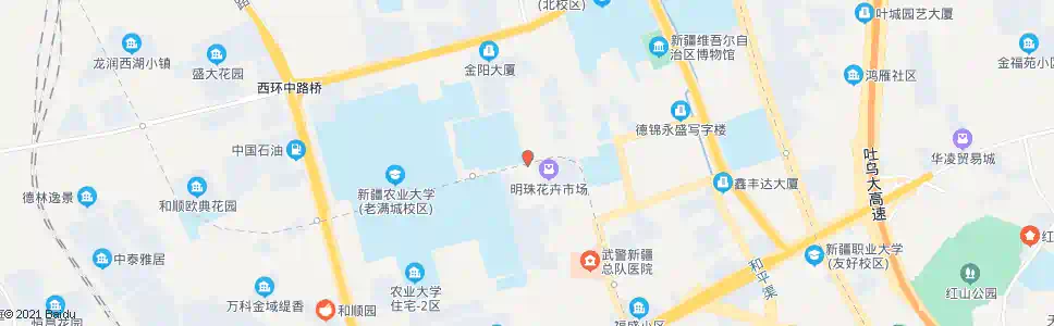 乌鲁木齐农科院_公交站地图_乌鲁木齐公交_妙搜公交查询2025