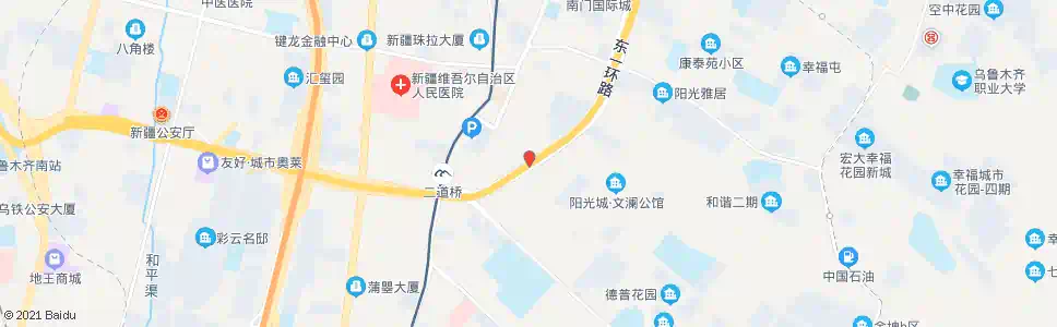乌鲁木齐团结路口_公交站地图_乌鲁木齐公交_妙搜公交查询2025