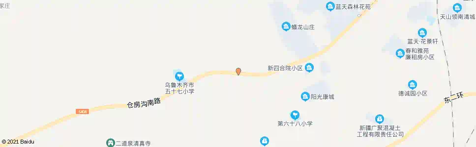 乌鲁木齐通讯总站_公交站地图_乌鲁木齐公交_妙搜公交查询2025