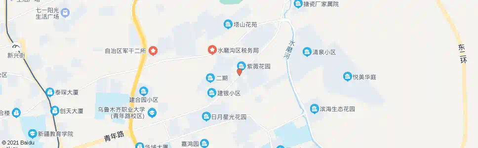 乌鲁木齐兵团医院分院_公交站地图_乌鲁木齐公交_妙搜公交查询2025
