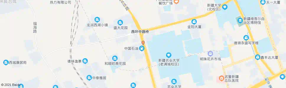 乌鲁木齐美和苑_公交站地图_乌鲁木齐公交_妙搜公交查询2025