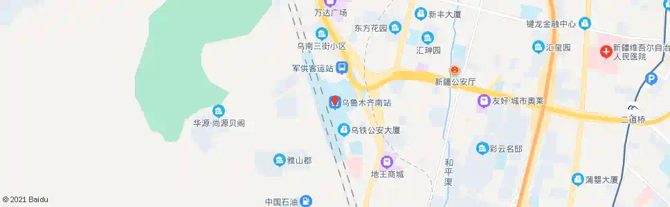 乌鲁木齐基地_公交站地图_乌鲁木齐公交_妙搜公交查询2025