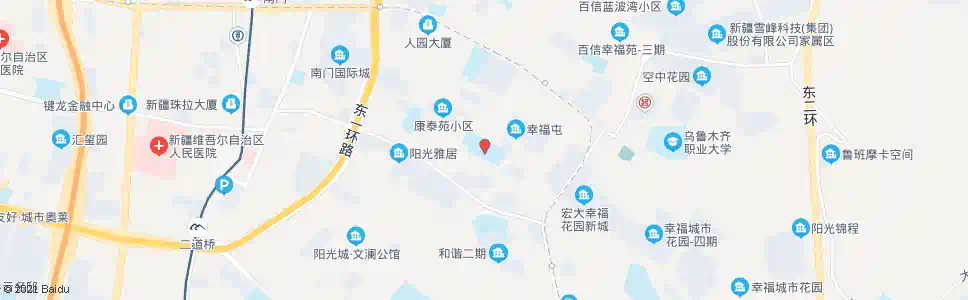 乌鲁木齐兵团三中_公交站地图_乌鲁木齐公交_妙搜公交查询2025