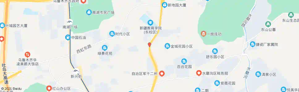 乌鲁木齐兵运司(临时)_公交站地图_乌鲁木齐公交_妙搜公交查询2025