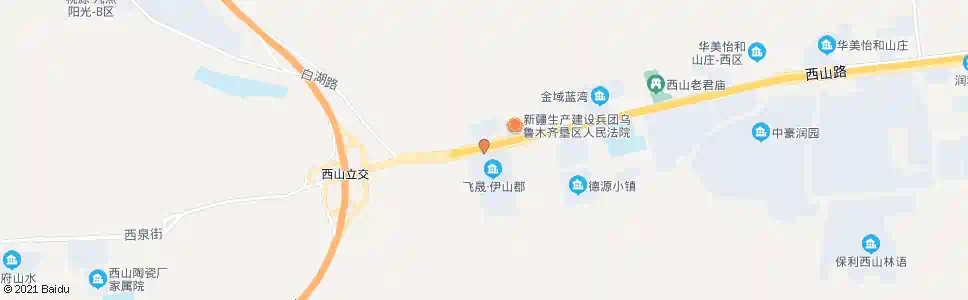乌鲁木齐水井(岔路口)_公交站地图_乌鲁木齐公交_妙搜公交查询2025