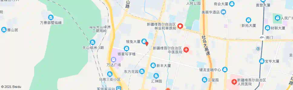 乌鲁木齐肉联厂_公交站地图_乌鲁木齐公交_妙搜公交查询2025