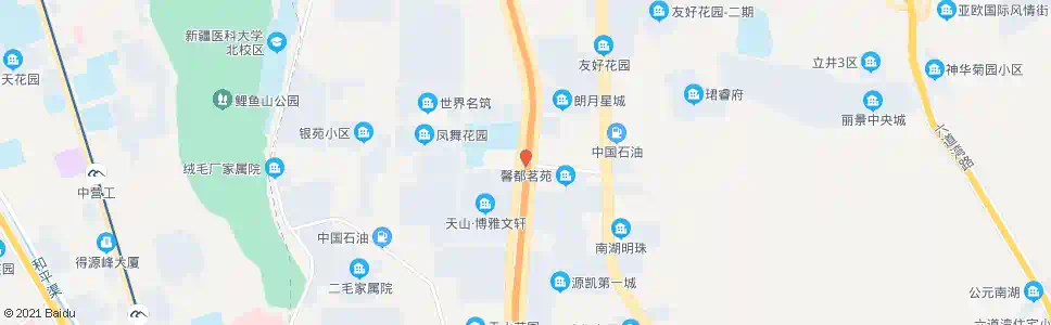 乌鲁木齐建设职业技术学校_公交站地图_乌鲁木齐公交_妙搜公交查询2025