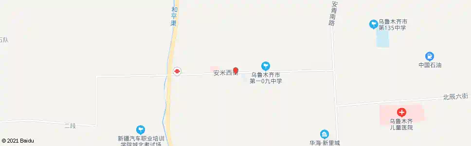 乌鲁木齐安宁渠镇政府_公交站地图_乌鲁木齐公交_妙搜公交查询2025