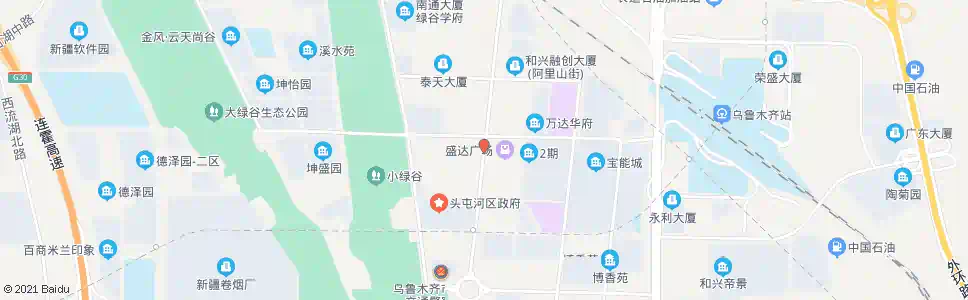乌鲁木齐开放区文体中心_公交站地图_乌鲁木齐公交_妙搜公交查询2025