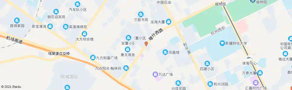 乌鲁木齐啤酒厂_公交站地图_乌鲁木齐公交_妙搜公交查询2025