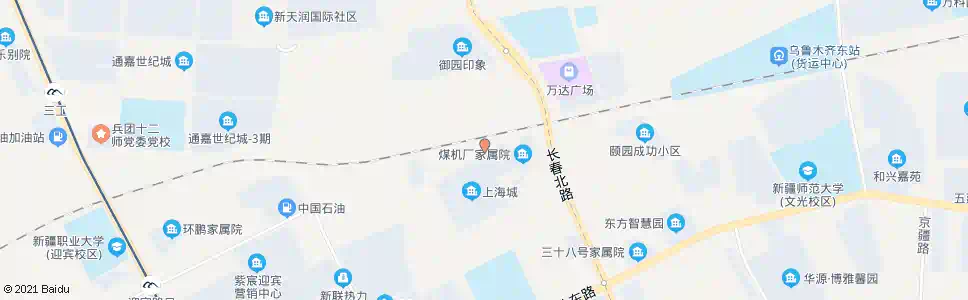 乌鲁木齐友兴街_公交站地图_乌鲁木齐公交_妙搜公交查询2025