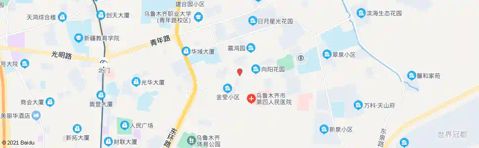 乌鲁木齐向阳小区_公交站地图_乌鲁木齐公交_妙搜公交查询2025