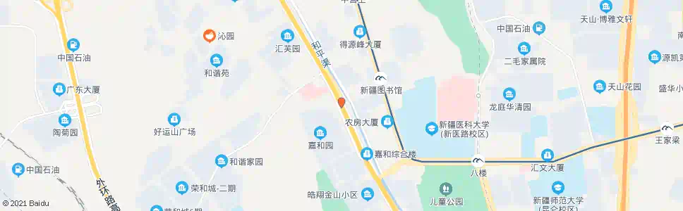 乌鲁木齐油运司_公交站地图_乌鲁木齐公交_妙搜公交查询2025