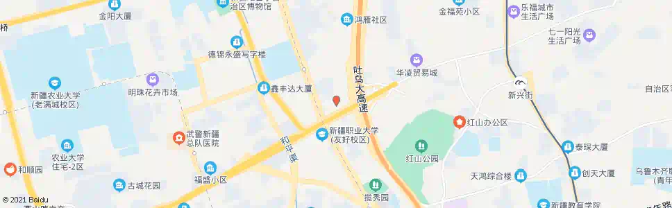 乌鲁木齐沙区法院_公交站地图_乌鲁木齐公交_妙搜公交查询2025