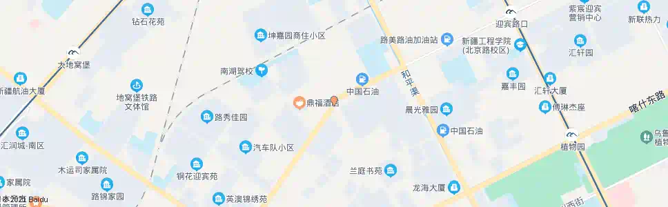 乌鲁木齐百商_公交站地图_乌鲁木齐公交_妙搜公交查询2025