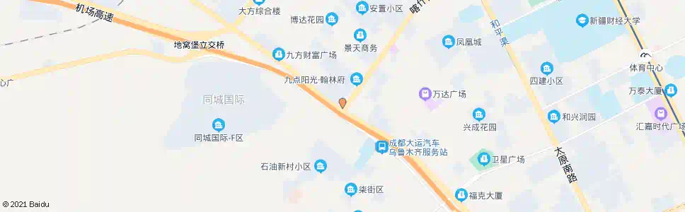 乌鲁木齐石油新村_公交站地图_乌鲁木齐公交_妙搜公交查询2025