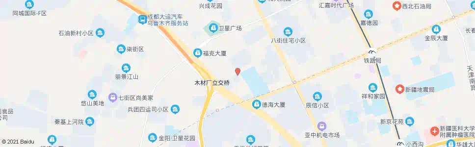 乌鲁木齐邮电学院_公交站地图_乌鲁木齐公交_妙搜公交查询2025