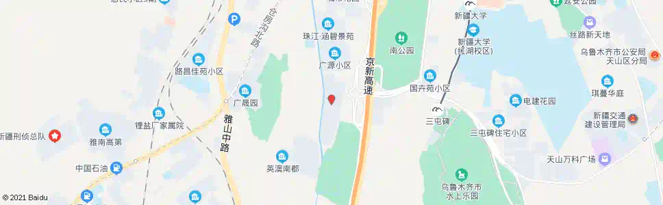 乌鲁木齐百商百乐苑_公交站地图_乌鲁木齐公交_妙搜公交查询2025