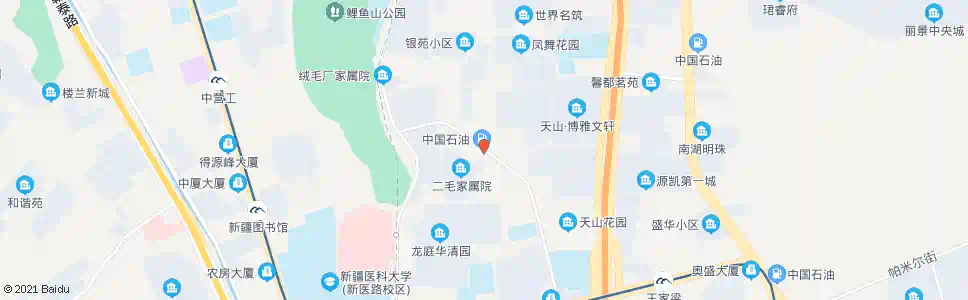 乌鲁木齐银川路_公交站地图_乌鲁木齐公交_妙搜公交查询2025